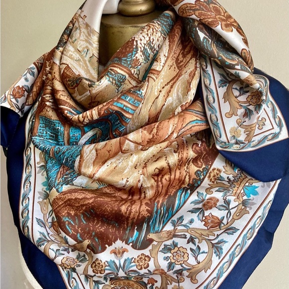 TIE RACK scenic scarf, made in Italy - Picture 5 of 13